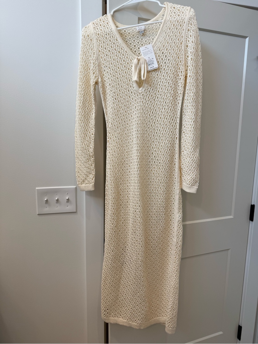 Viral Target Knit Maxi Swimsuit Cover-up - Picture 3 of 3